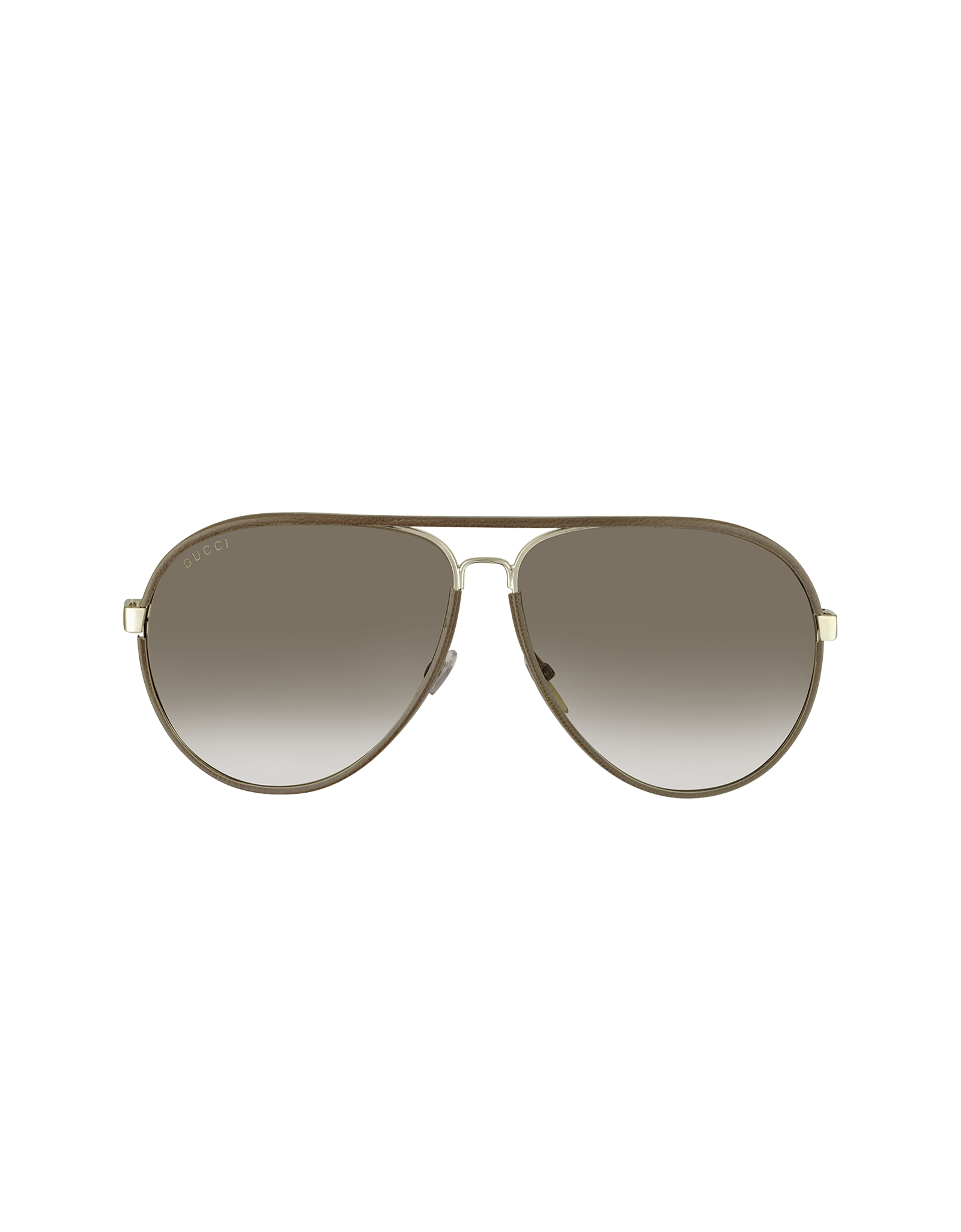 gucci leather aviator sunglasses