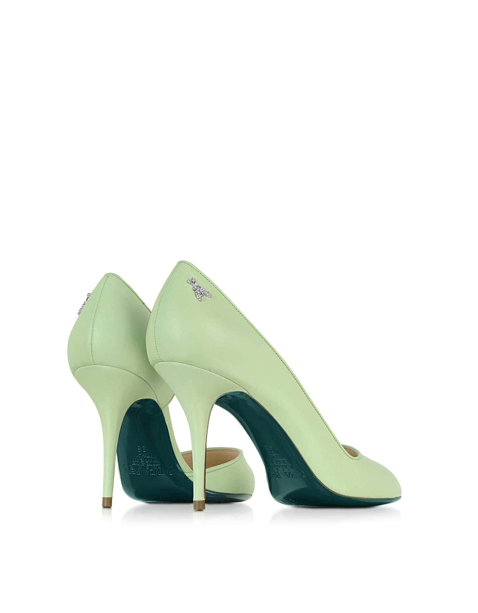 pale green heels