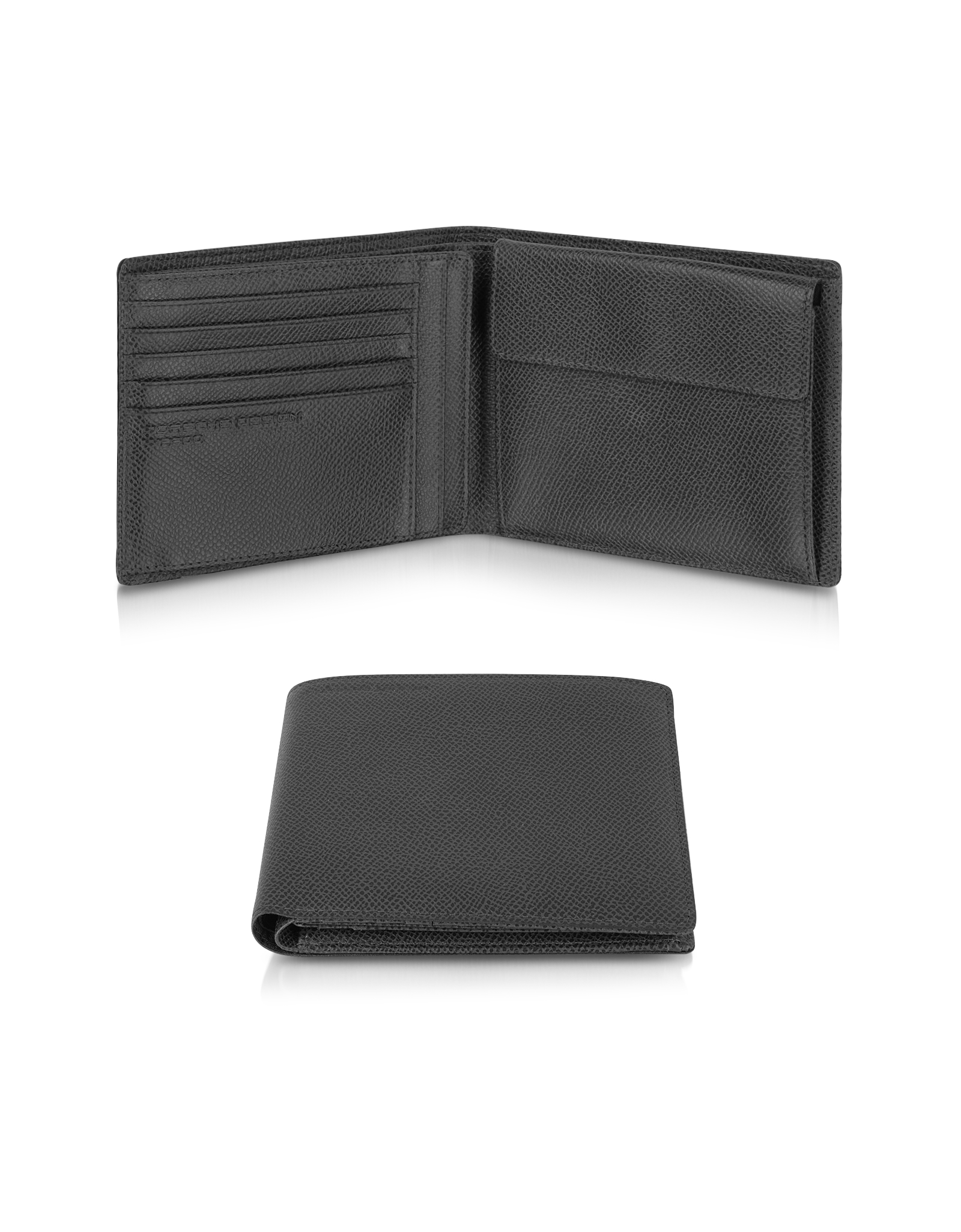 Porsche Design Leather Bill Fold Wallet In Black For Men Lyst
