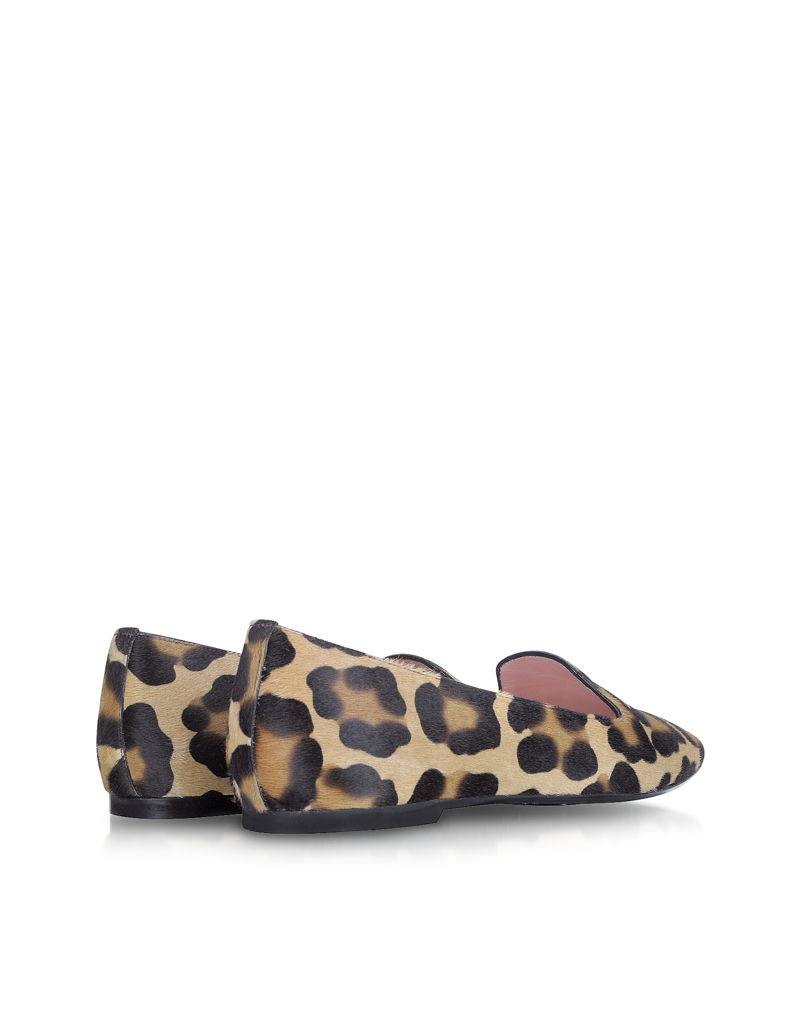 pretty ballerinas leopard loafer