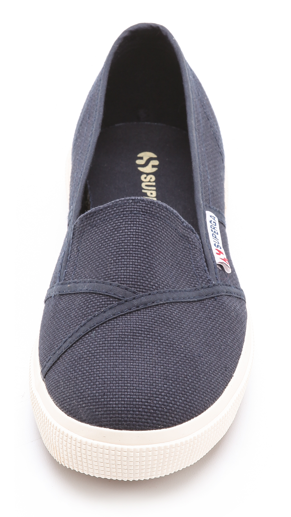Superga Slip On Sneakers - Mushroom in Navy (Blue) - Lyst