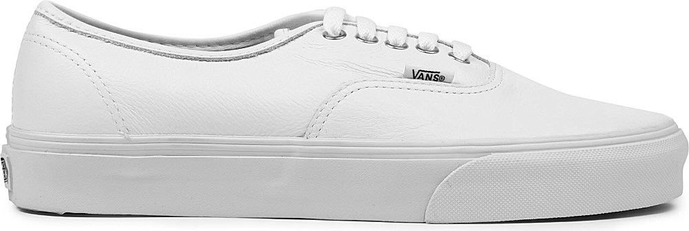 white leather vans authentic