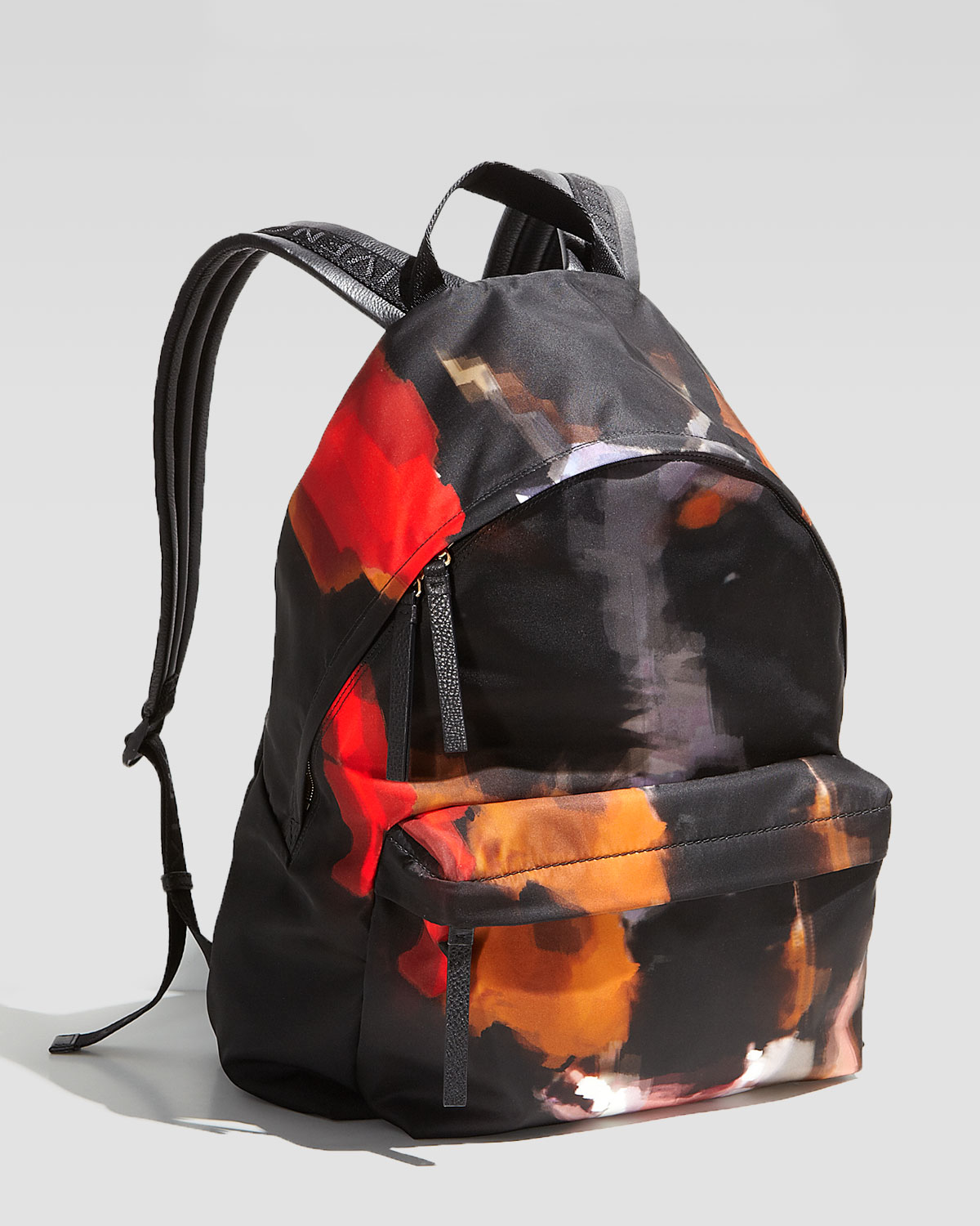 Givenchy Doberman Print Canvas Backpack in Black for Men Lyst
