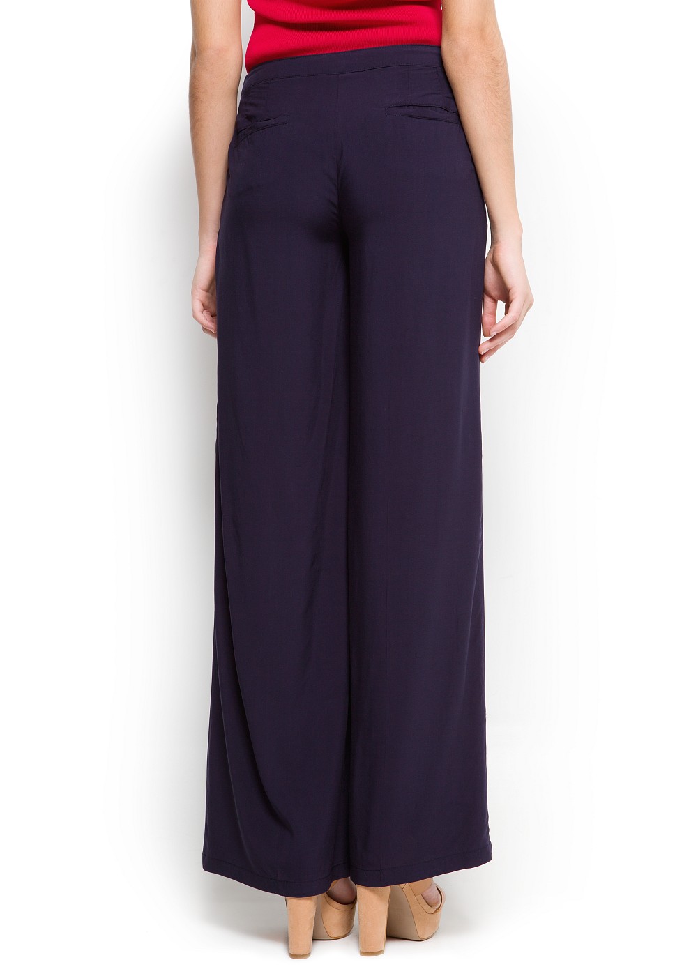 mango palazzo trousers