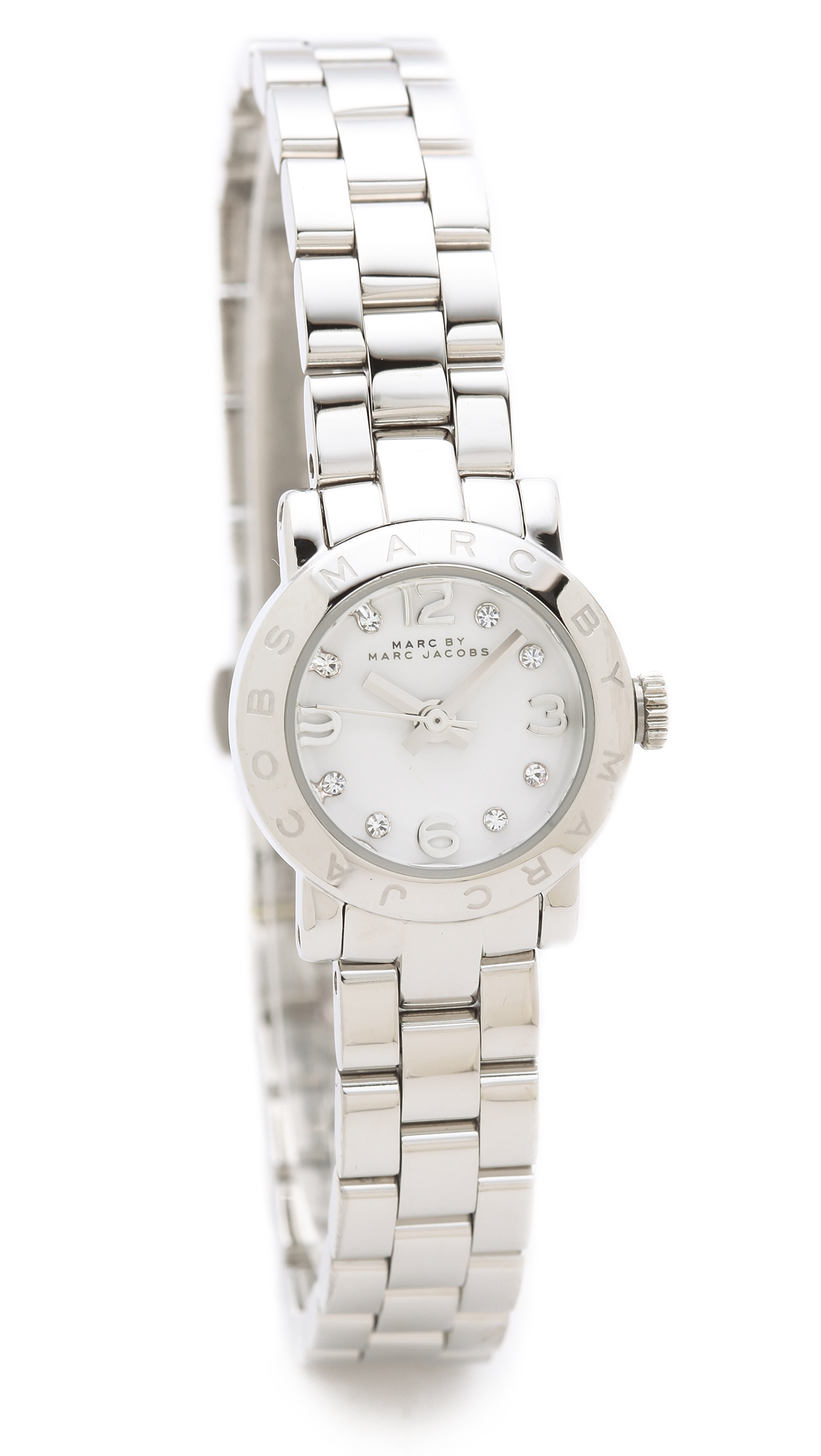 marc jacobs amy watch silver