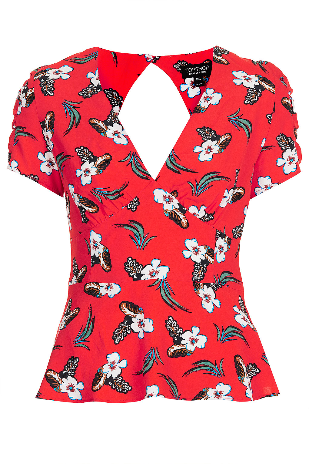 Red Louis Vuitton Blouse Cutting | semashow.com