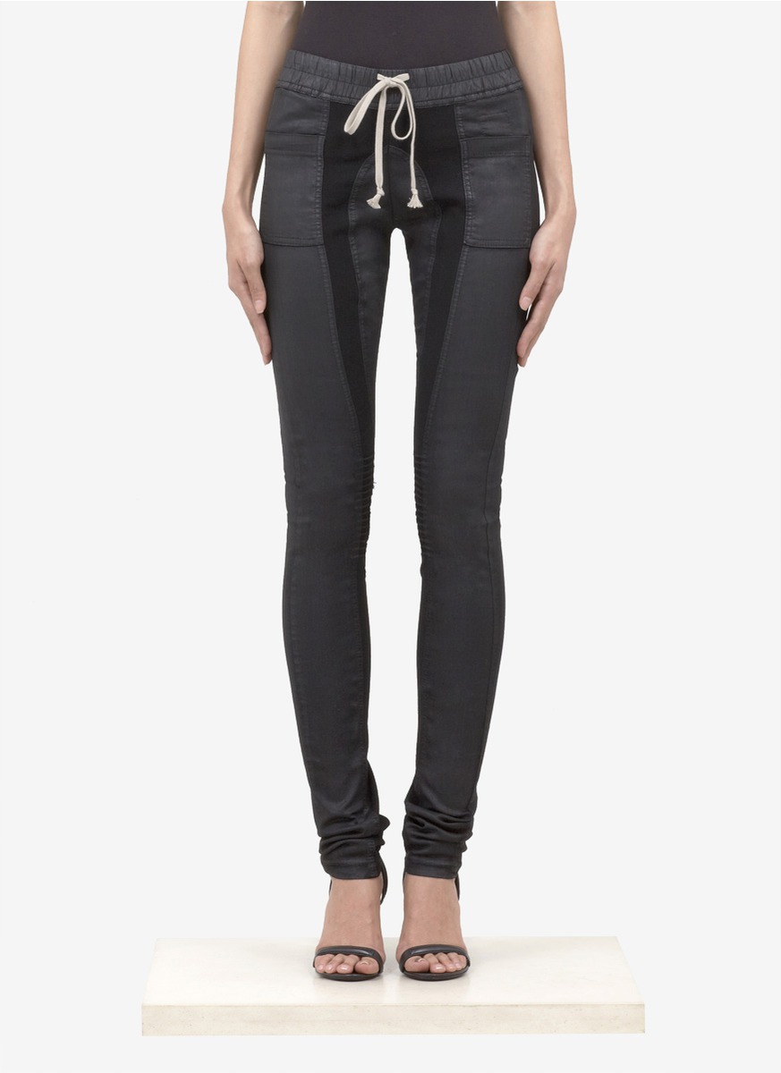 Rick Owens DRKSHDW Stretch Waxed 