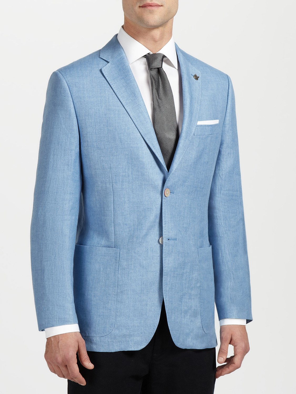 Paul Costelloe Herringbone Linen Jacket 