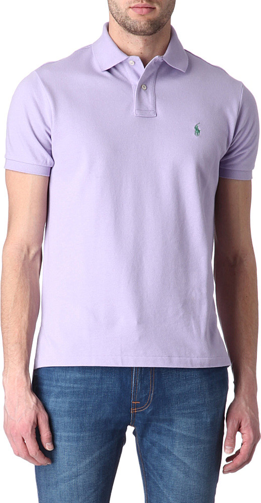 light purple ralph lauren polo