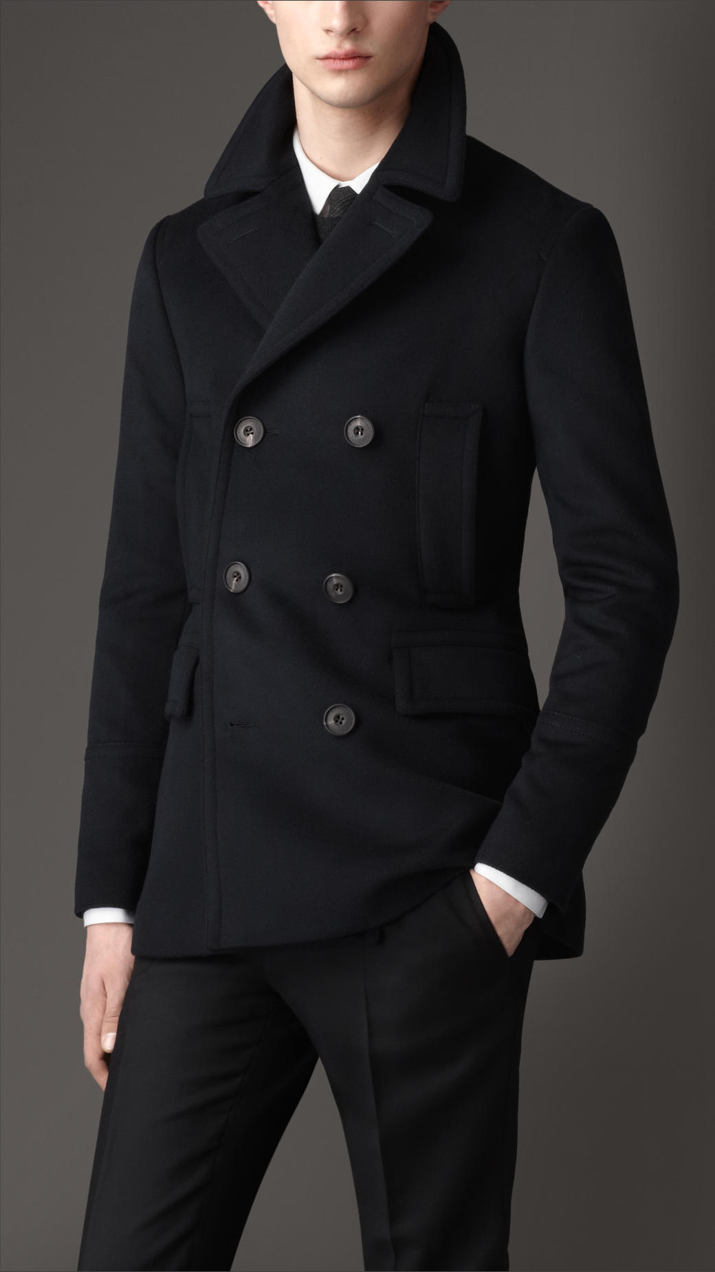 burberry cashmere coat men