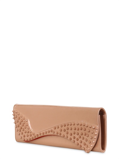 christian louboutin pigalle spiked clutch