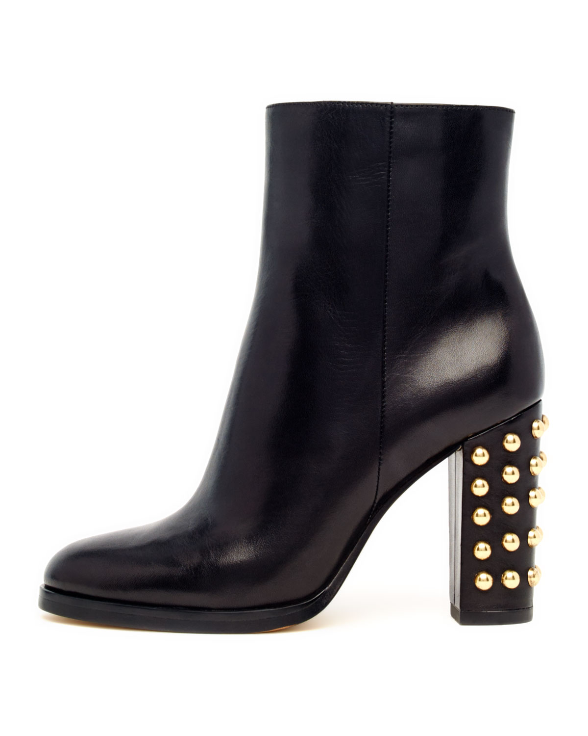 michael kors boots with gold studs