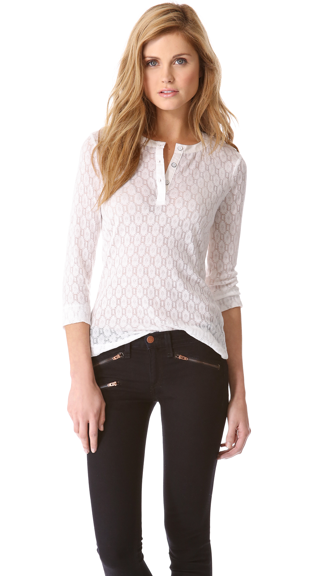 white stuff henley top