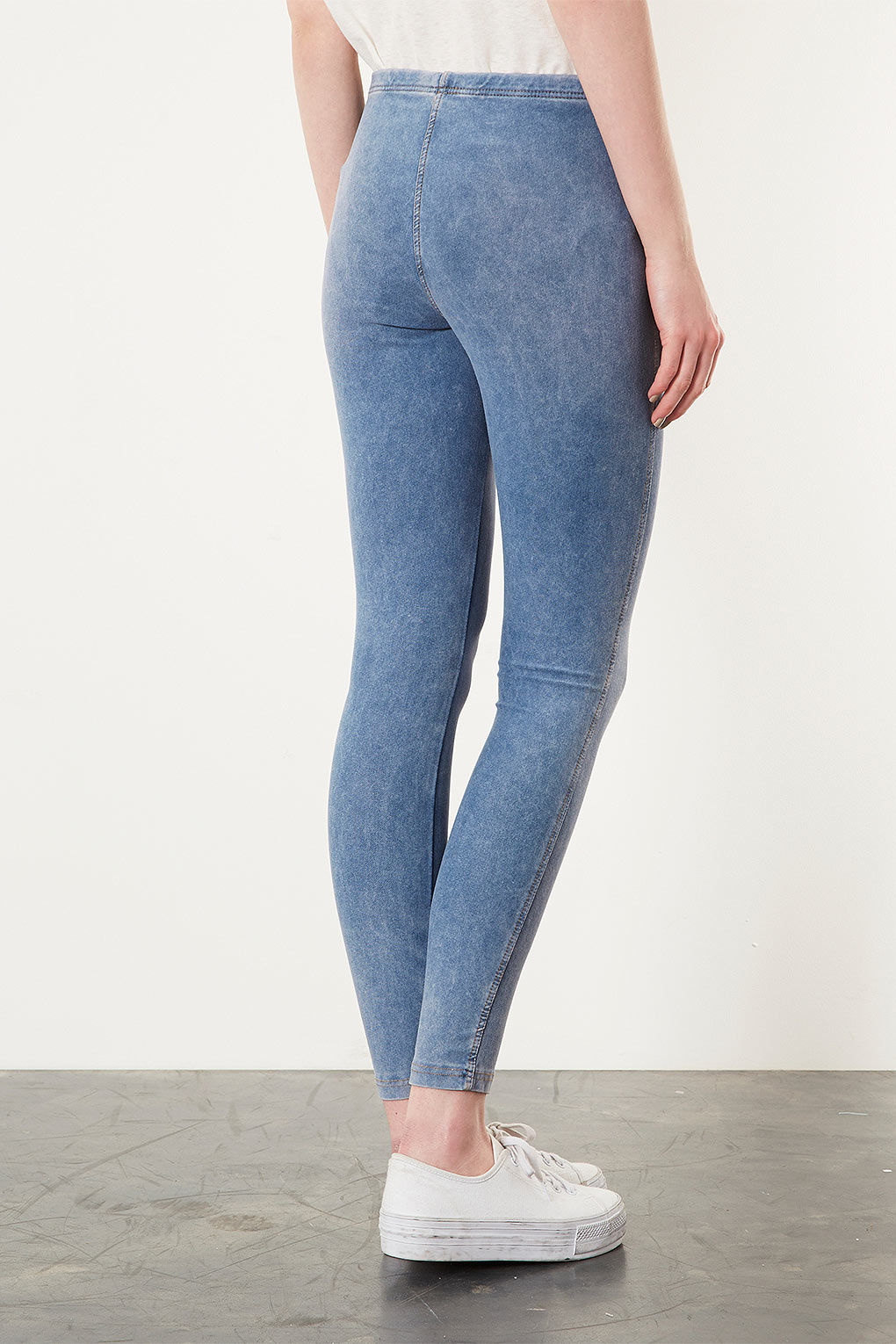 Blue Denim Leggings Deals, 54% OFF 