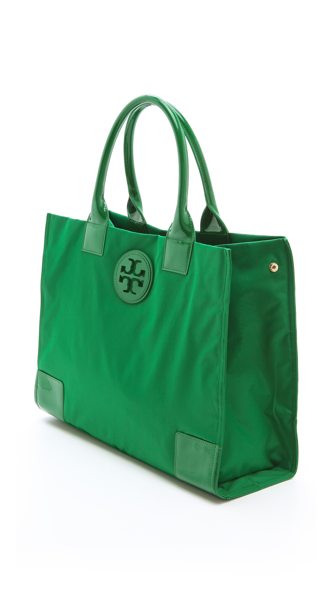 Tory Burch Nylon Ella Tote in Green Lyst