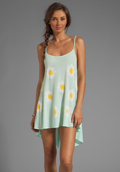 Wildfox Contempo Bells Beach Dress in Yellow in (yellow) | Lyst