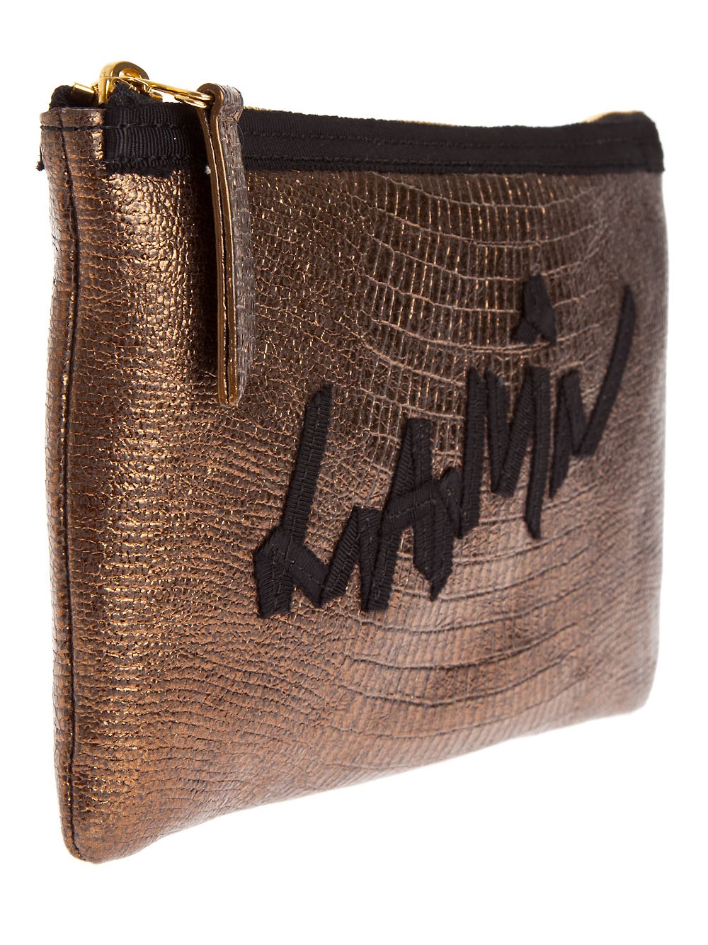 Lanvin Clutch Bag in Metallic Lyst