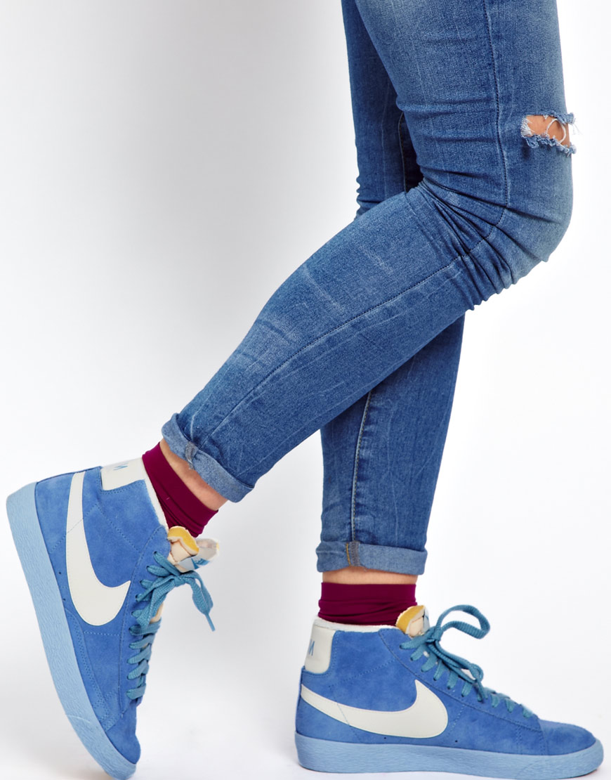 nike suede high tops
