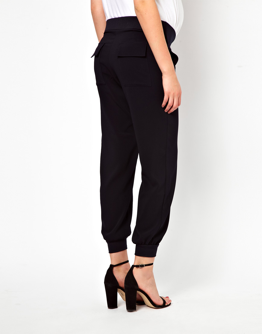 tailored jogger trousers