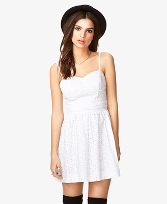forever 21 eyelet dress