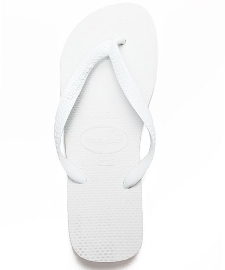 Havaianas Top Flip-Flops in White for Men | Lyst