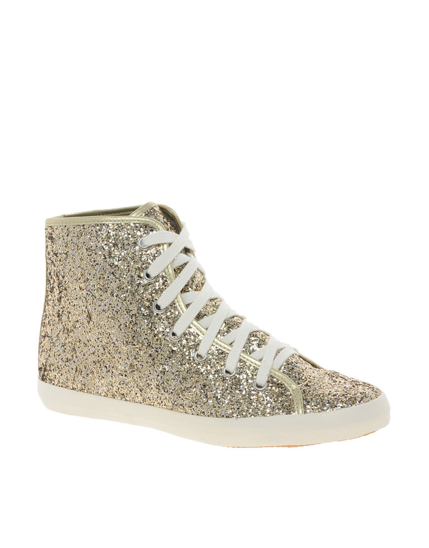 kurt geiger gold shoes