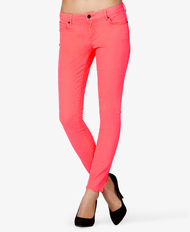 neon jeans forever 21
