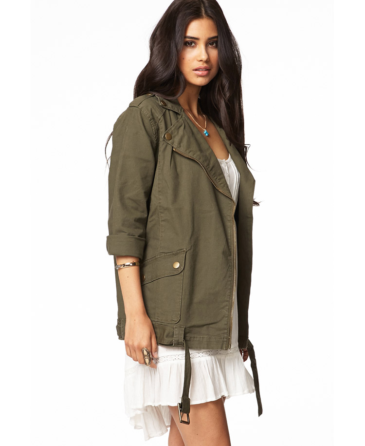 military jacket for womens forever 21