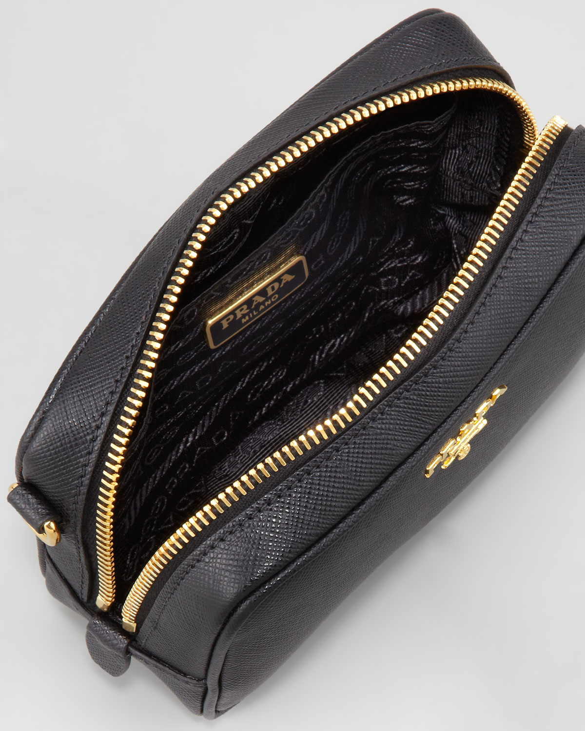 prada 2 zipper bag