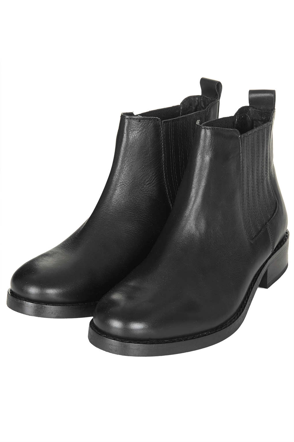 TOPSHOP August Classic Chelsea Boots in Black - Lyst
