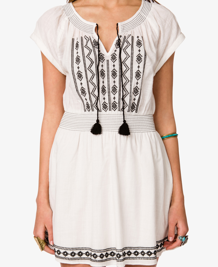 bohemian dress forever 21
