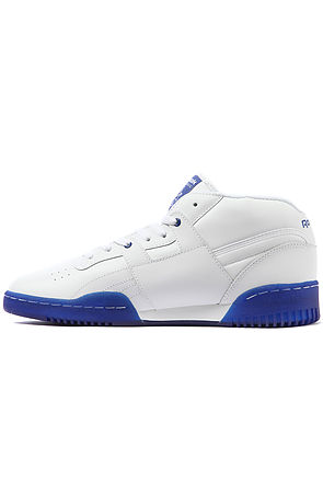 Reebok The Workout Mid Ice Sneaker in White Royal Ice for Men - Lyst