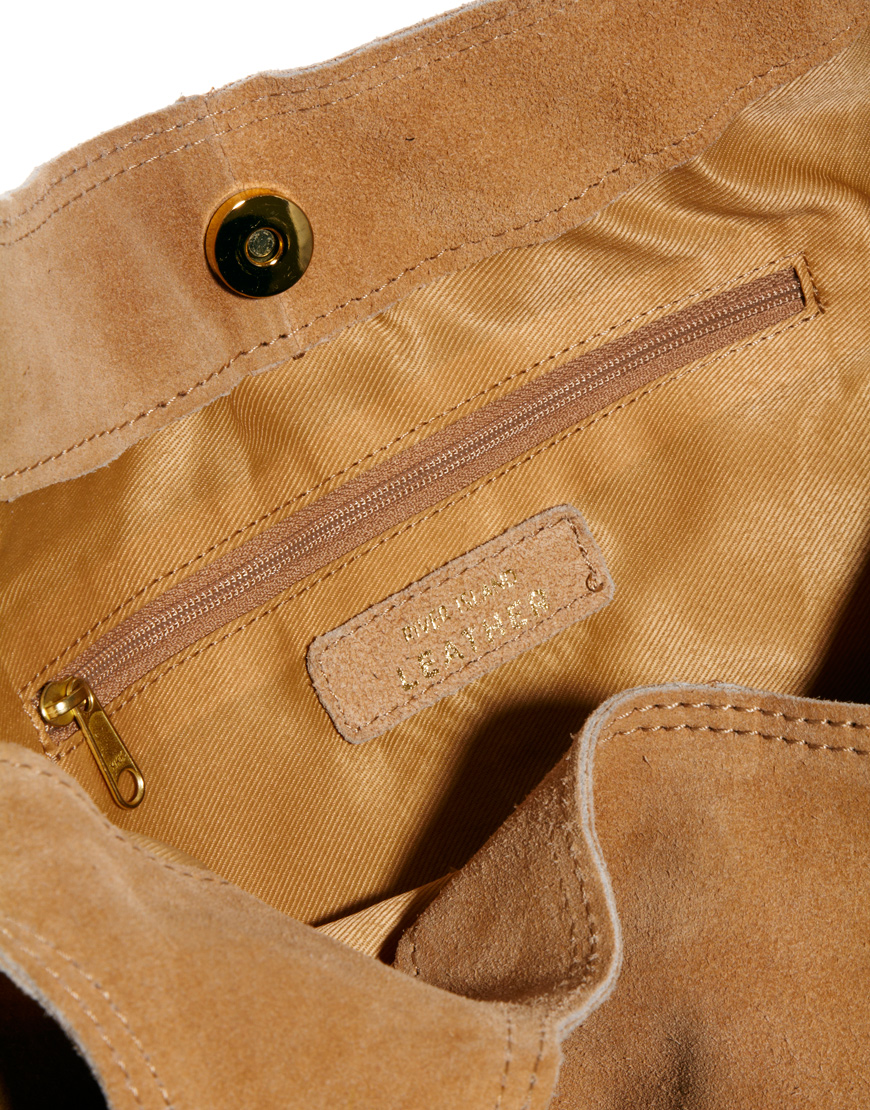 river island suede bag