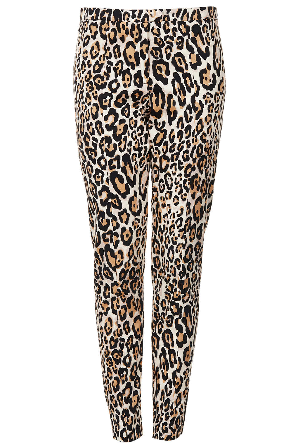 leopard print skinny pants