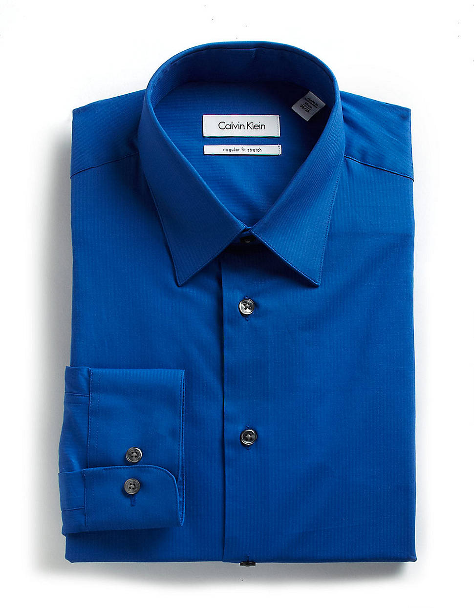 calvin klein striped dress shirt