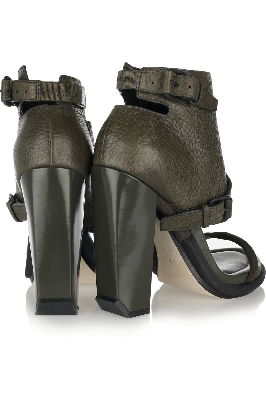 5 Chic Green Alexander Wang Sandals 
