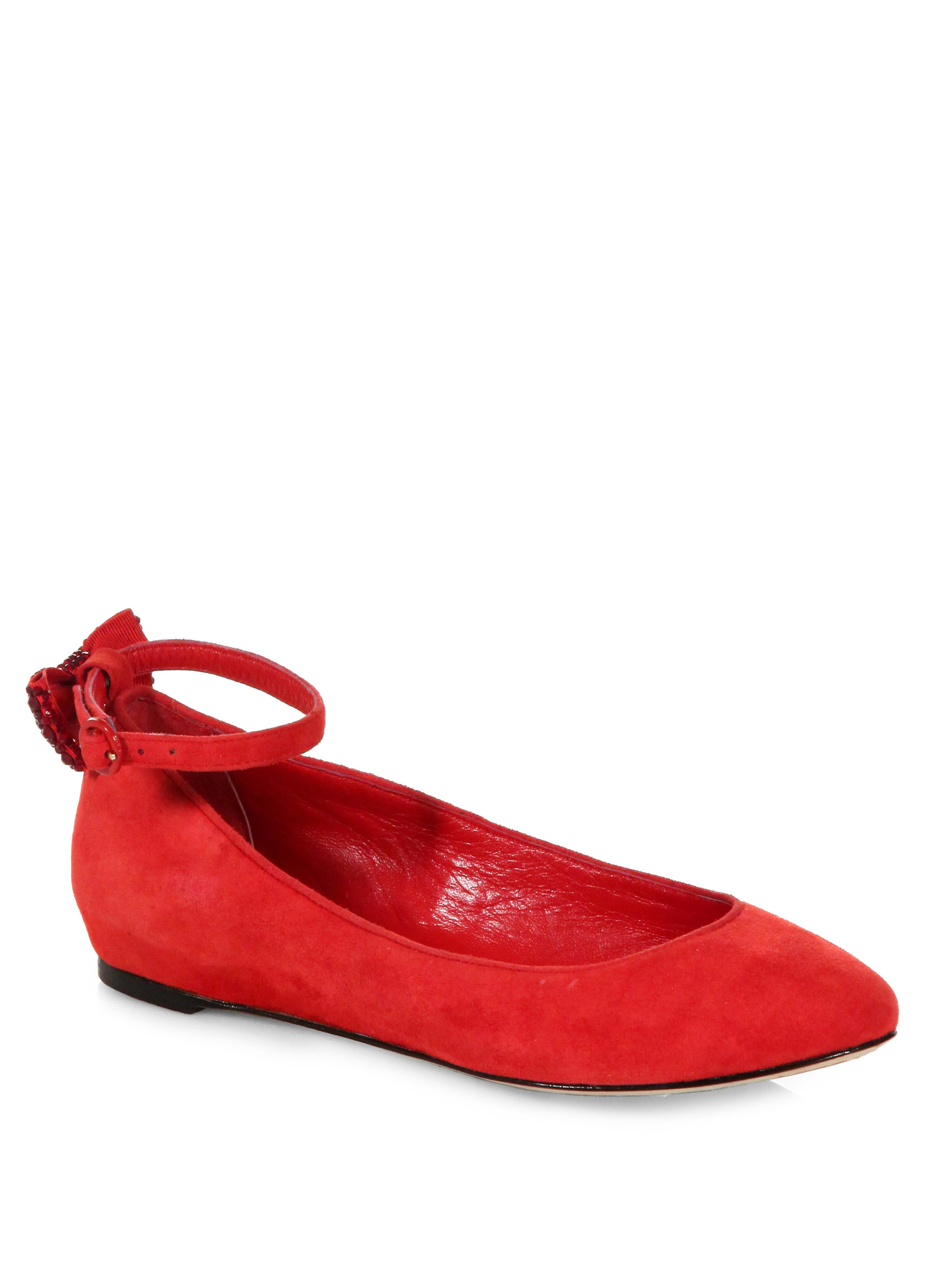 dakota ankle strap ballet flat