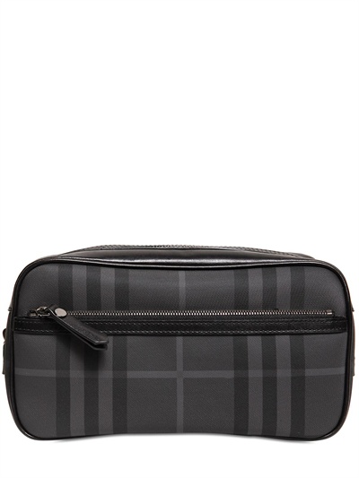 Burberry Brit Check Toiletry Bag in 