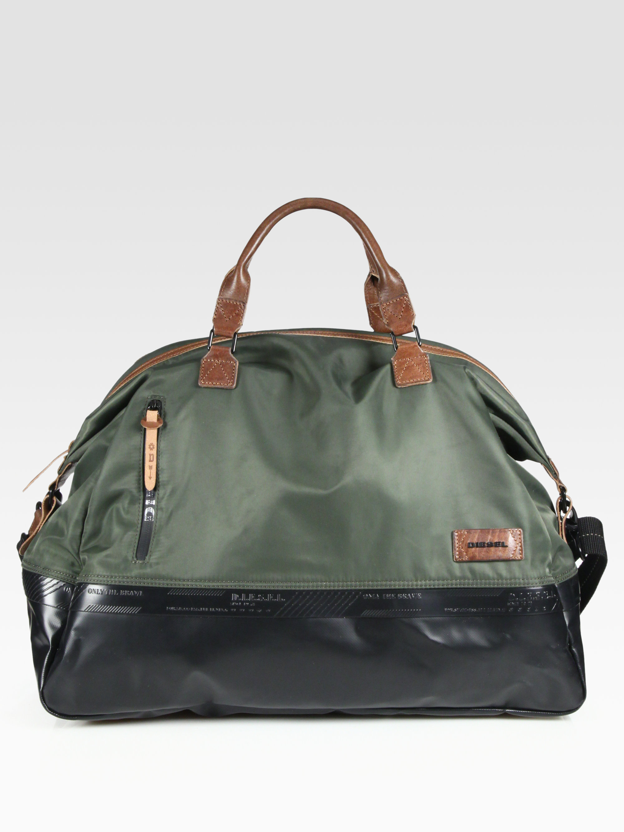 rubber duffle bag