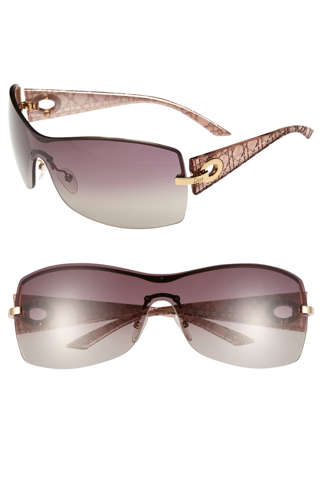 dior rose gold sunglasses