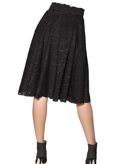cotton lace skirt