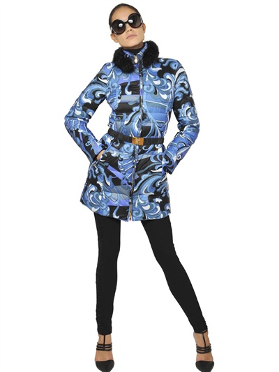 north face blue bubble jacket