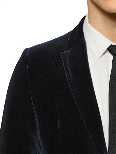 emporio armani velvet jacket
