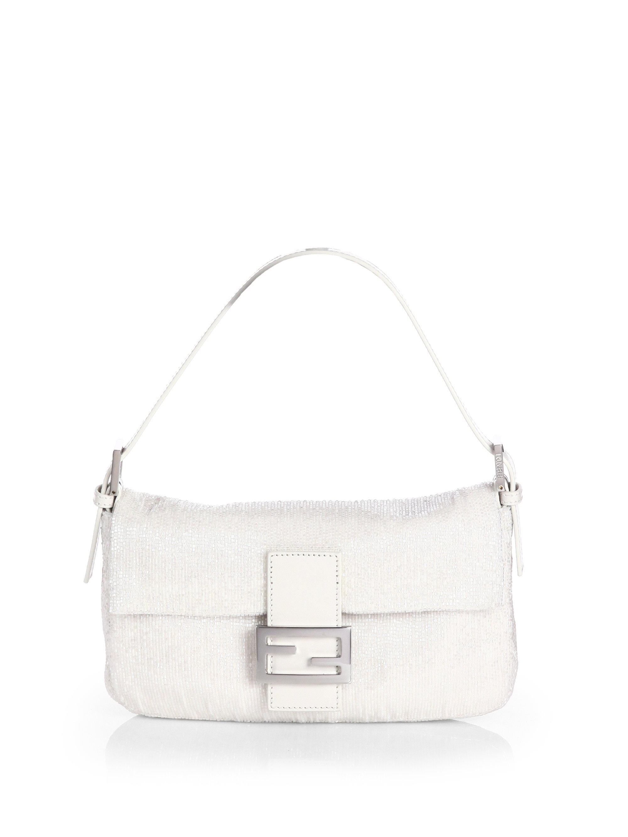 fendi white purse