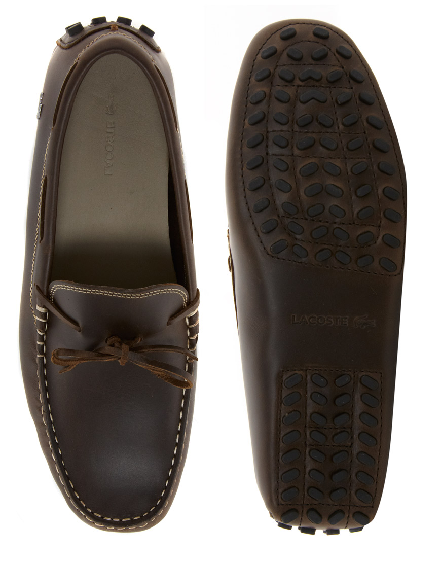 lacoste driving shoes