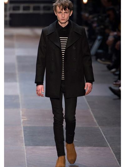 saint laurent peacoat