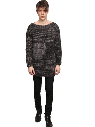 saint laurent mohair sweater