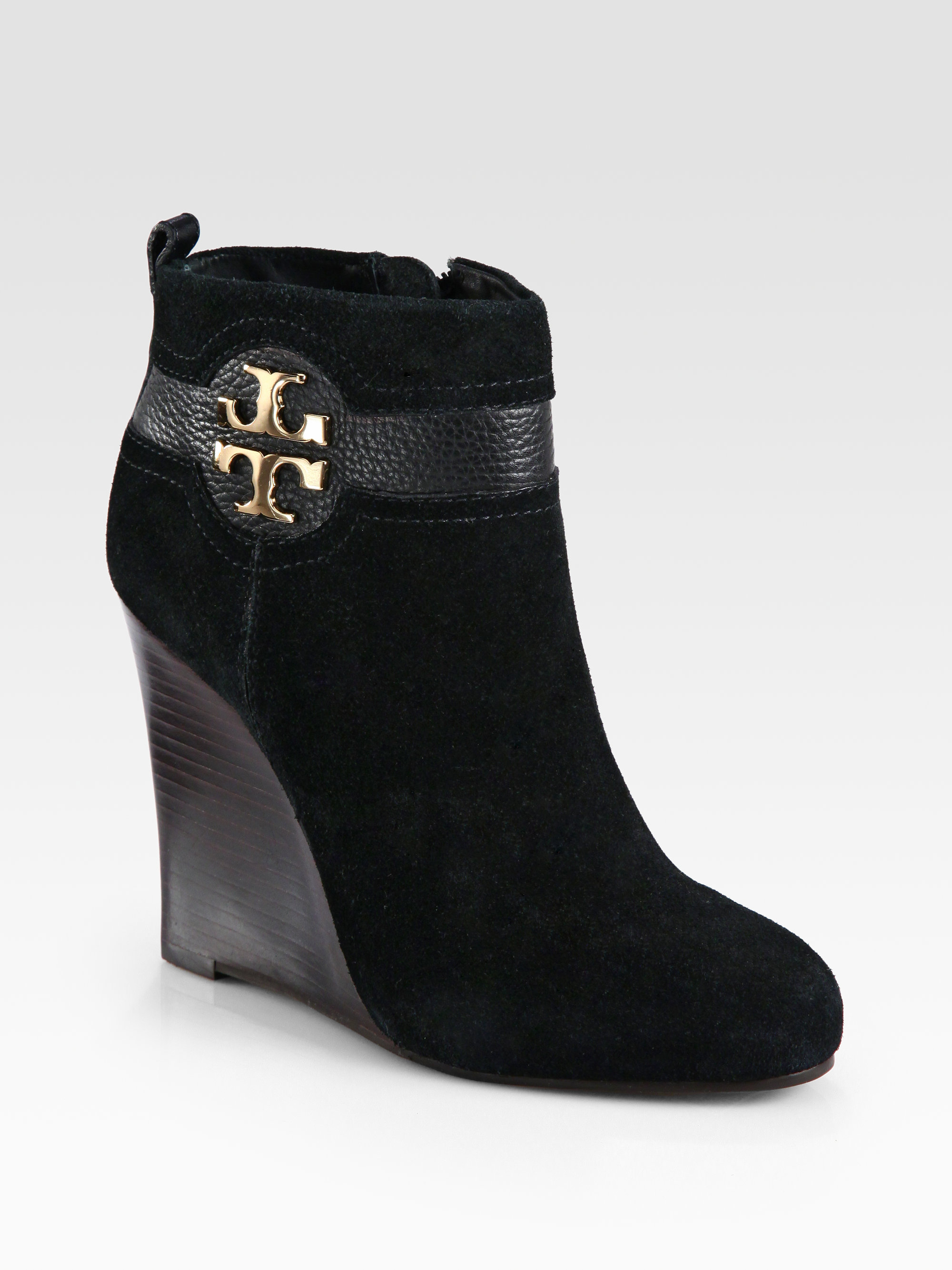 tory burch flat ankle boots
