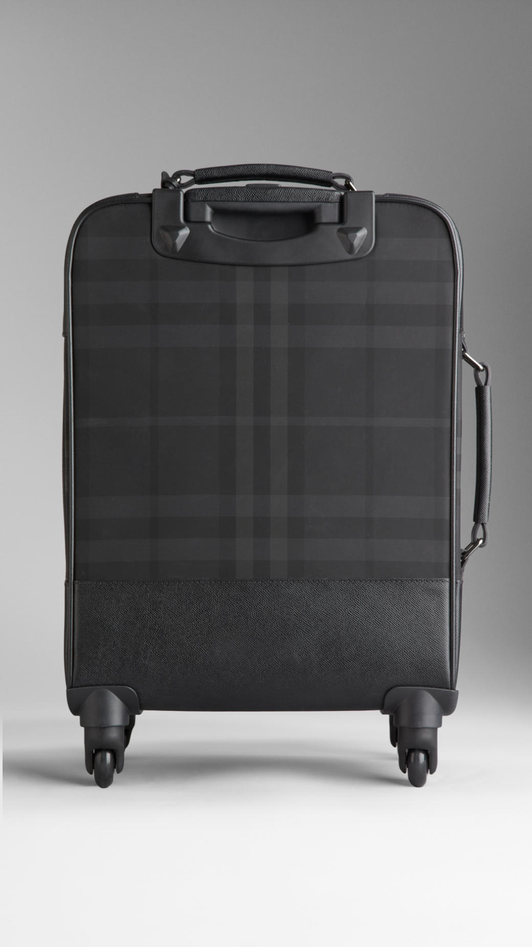 Burberry rolling luggage on sale