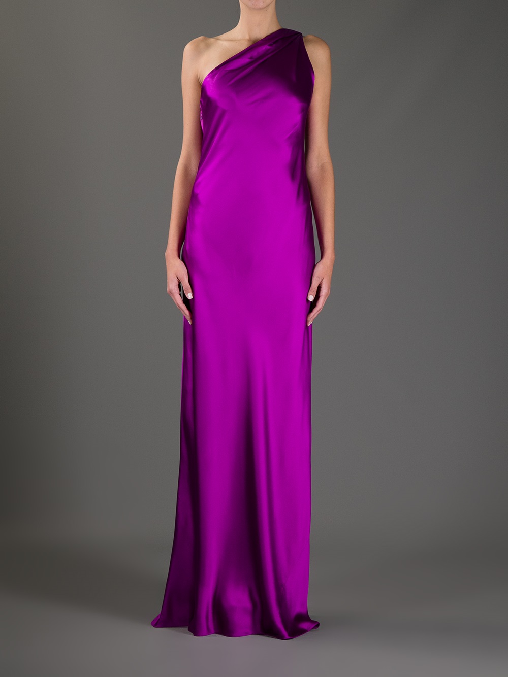 ralph lauren fuchsia dress